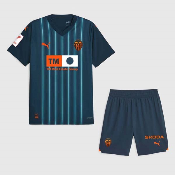 Camiseta Valencia 2nd Niño 2023-2024